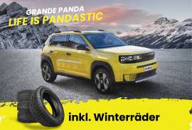 FIAT GRANDE PANDA – Der Winter kann kommen! Jetzt inklusive Gratis-Winterkompletträder.